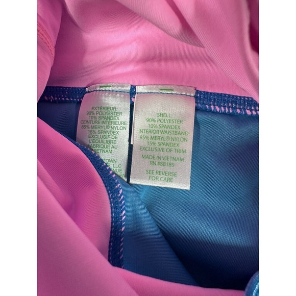 Lilly Pulitzer Weekender High Rise Leggings Womens Size‎ XXS Teal Bay UPF 50+NWT - Picture 5 of 8